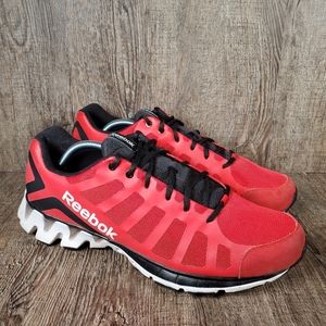 all white reebok zigtech